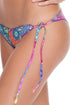 Luli Fama Sunburst Wavey Ruched Back Braz T/S